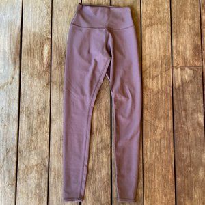 Light Brown Alo Yoga Airlift Leggings